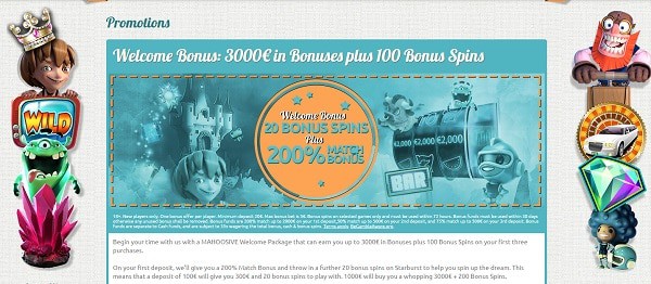 Generous Bonus Offers 