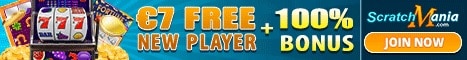 $7 no deposit bonus or 70 gratis spins