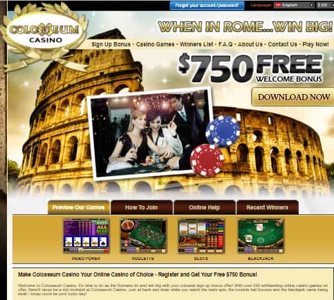 Colosseum Casino Review