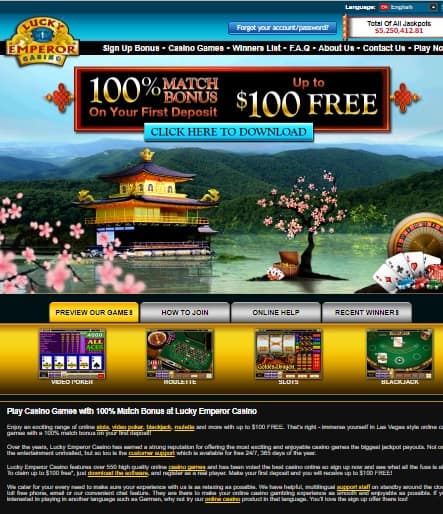 Lucky Emperor Casino Review