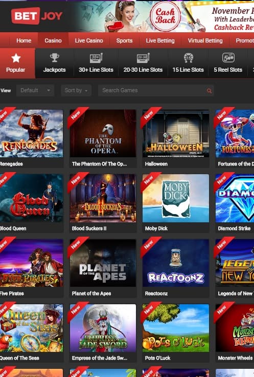 BetJoy Casino Review