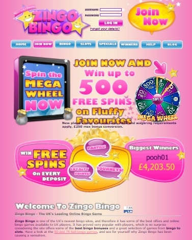 Zingo Bingo UK Casino Review