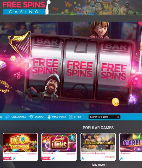 Free Spins Casino Review Page 