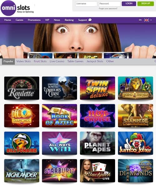 Omni Slots Casino Review