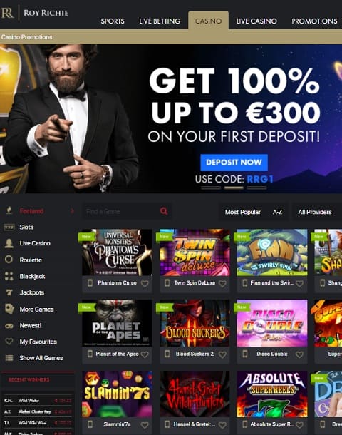 Roy Richie Casino free bonus