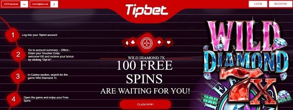 100 gratis spins