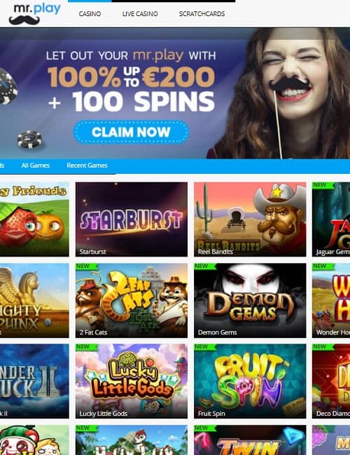 Mr.Play Casino Online