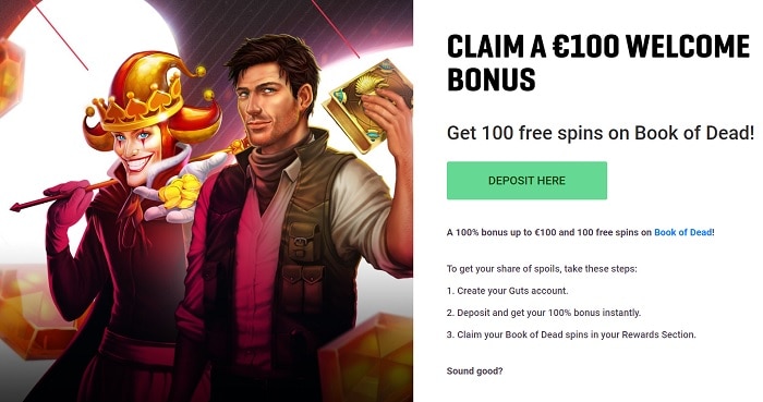 Guts Free Bonus 