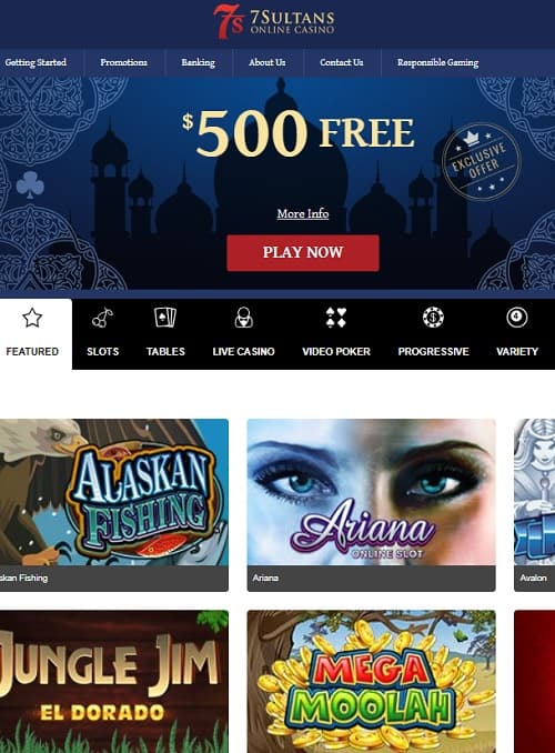 Deposit $1 and play free spins! 