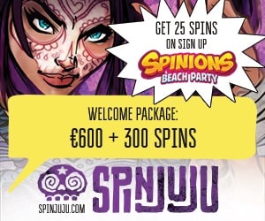 SpinJuju Casino banner 300x250