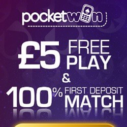 PocketWin Casino banner 250x250