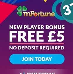 mFortune Casino banner 250x250