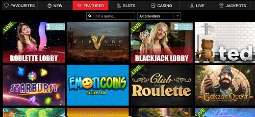 Power Slots Casino games and software providers