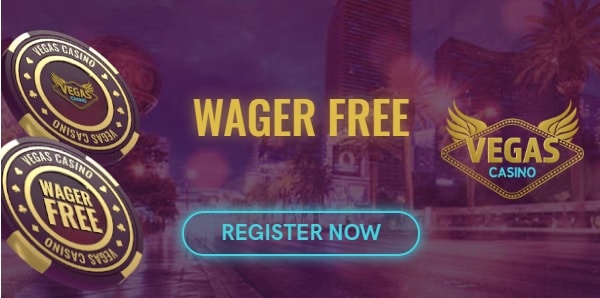 VegasCasino.com wager-free bonus: 20 free spins no deposit required