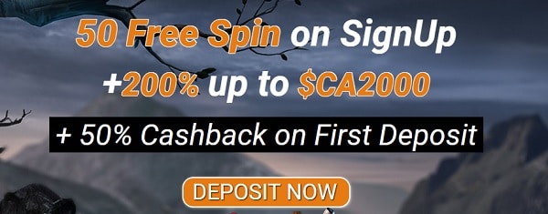 All Cash Back Casino 50 gratis spins bonus