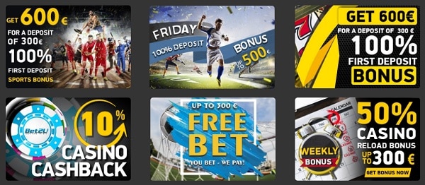 Welcome Offer, Free Spins, Free Bets, Reload Bonuses