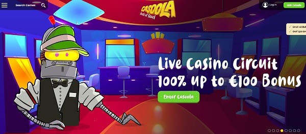 100% Live Dealer Bonus