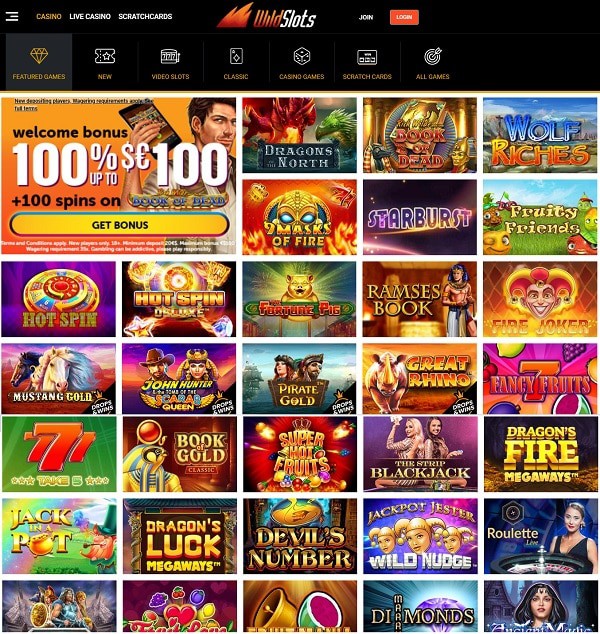 WildSlots.com free bonus codes