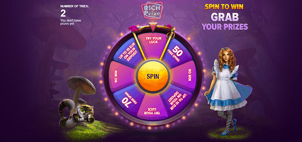 RichPrize free spins 