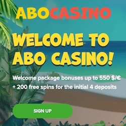 Register at AboCasino.com 