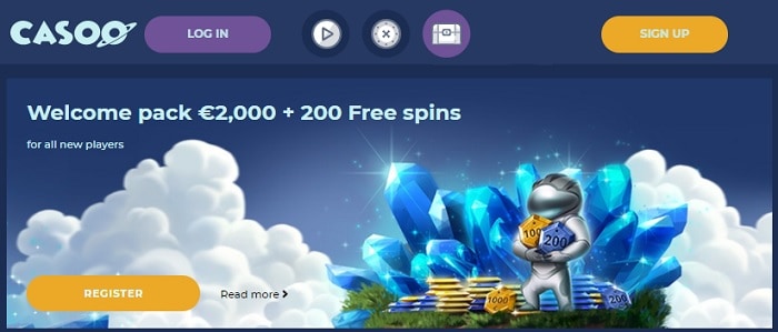 Sign Up Bonus and Free Spins 