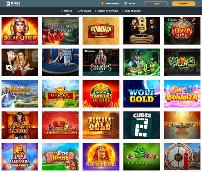 Try All best casino games!