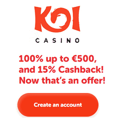 KoiCasino banner