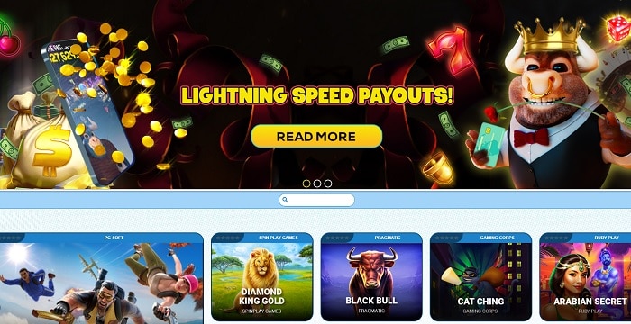 Try Lucky Bull with Free Spins! 