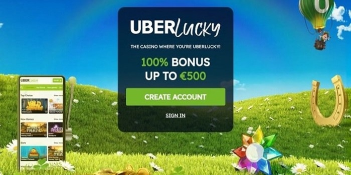 Get 100% bonus to Uber Casino! 