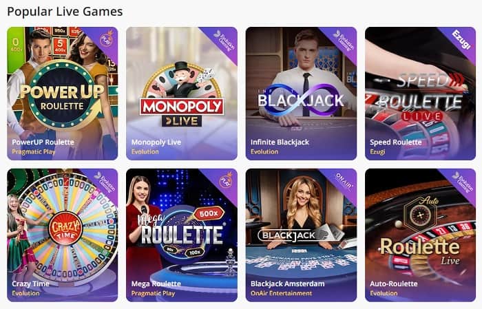 Casino Days Live Games 