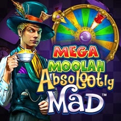 Absolootly Mad Mega Moolah bonus banner