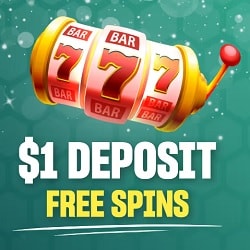 Play the best $1 deposit casinos!