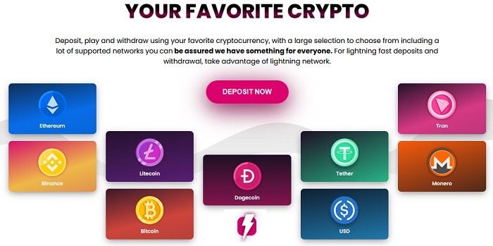 Choose your crypto to play! 