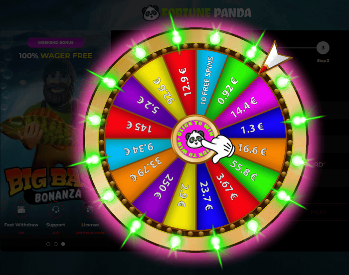 Spin Bonus Wheel 