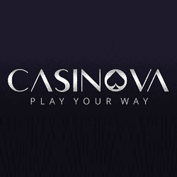 Casinova Casino logo banner 250x250